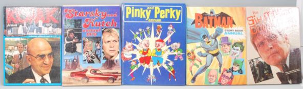 A collection of vintage retro original 1970's TV &