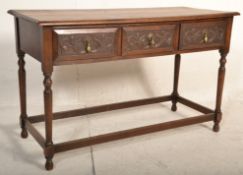 A good 19th Century Victorian carved solid country