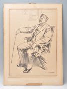 Randolph Schwabe (British, 1885-1948) - A 20th Century lithograph of a pencil drawing entitled '