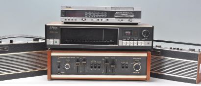 Hi-Fi - A mixed group of music players to include 2x Roberts Portable Radios, one RT22 and R505, a