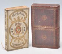An early 19th Century Portuguese prayer book 'Diario Ecclesiastico Para O Reino De Portugal,