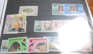 A collection of 1st day covers together with a collection of vintage postcards to include Bristol,