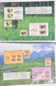 Stamp Album - A collection of stamps in album dedicated to North & South Korea. Many examples to