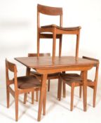 A mid 20th Century retro vintage dining suite comp