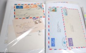 A collection of albums relating to Aerophilately to include stamps and covers relating to UK