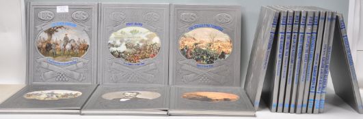A collection of Civil war related books - ' The Civil War ' edited by Time Life books, includes