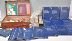 A large collection of mostly GB English coinage dating from the 19th Century to include 16x Great