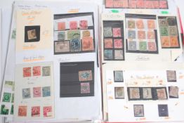 A collection of various stamps to include uk and commonwealth 19th century and 20th century. Block