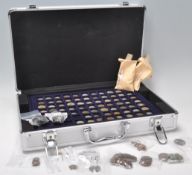 A collection of coins dating from the 18th Century onwards to include, two George III two penny