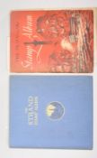 Two early / mid 20th Century stamp albums to include a Trafalgar stamp album filled with world