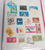 A large box of stamps and albums, covers and cinderellas along with local interest ephemera.