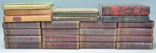 A large collection of hardback 