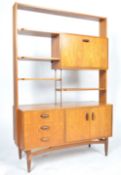 G PLAN BRASILIA 1960'S TEAK WOOD ROOM DIVIDER BY VICTOR B. WILKINS