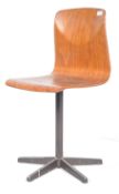 PAGHOLZ GERMAN 1950'S RETRO VINTAGE THUR-OP SEAT DESK CHAIR