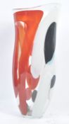 LARGE STUDIO ART GLASS VASE POSSIBLY POLISH IN ORIGIN