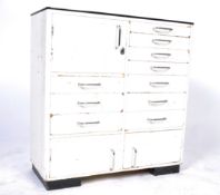 MID 20TH CENTURY APOTHECARY MEDICAL DENTIST CABINET