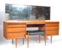 AUSTINSUITE 1960'S DRESSING TABLE AND STOOL BY FRANK GUILLE