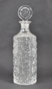 GEOFFREY BAXTER - WHITEFRIARS - GLACIER - GLASS DECANTER