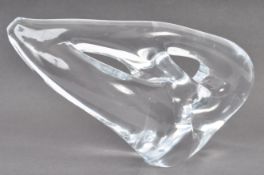 RETRETTI UNUSUAL STUDIO ART GLASS ABSTRACT POLAR BEAR