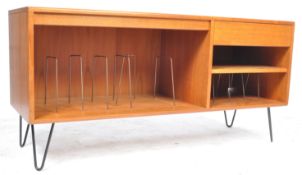 G PLAN 1960'S RETRO TEAK WOOD RECORD CABINET BY VB. WILKINS