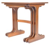 G PLAN FRESOC RANGE TEAK WOOD NEST OF TABLES