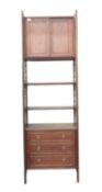 ORIGINAL ROBERT HEAL FOR STAPLES LADDERAX UNIT IN MAHOGANY