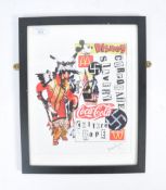 JAMIE REID (1947 - CURRENT) TITLED CORPORATE SLAVERY PUNK PRINT