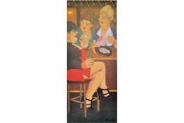 AFTER BERYL COOK SIGNED PRINT ENTITLED ' THE LAST GASP '