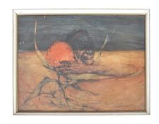 AINSLIE ROBERTS (1911-1993) WARATAH AND THE BLIND