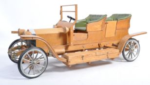 ROLLS ROYCE SILVER GHOST - LARGE SCALE OAK WORKING MODEL