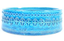 BITOSSI RIMINI BLU STUDIO ART POTTERY TRINKET DISH BY ALDO LONDI