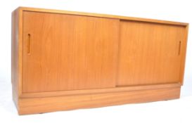 HUNDEVAD 1960'S DANISH TEAK WOOD SIDEBOARD BY CARLO JENSEN