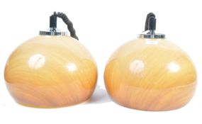 AFTER HARVEY GUZZINI JOLLY PLASTIC MUSHROOM RISE AND FALL LAMPS