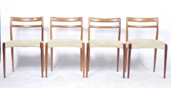 BELIEVED VEJEN DANISH 1970'S DINING CHAIRS BY SOREN WILLADSEN