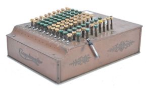 ORIGINAL EARLY 20TH CENTURY FELT & TARRANT USA COMPUTER