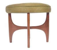 ORIGINAL 1960'S G PLAN DRESSING TABLE STOOL ASTRO
