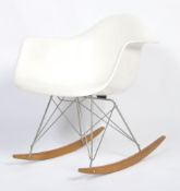 ORIGINAL HERMAN MILLER MID 20TH CENTURY RAR EAMES ROCKER
