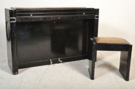 EAVESTAFF 1930'S ART DECO MINIPIANO BY THE BASTED BROTHERS