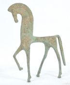 FRANCESCO SIMONCINI 1950'S FIGURE OF AN ETRUSCAN HORSE