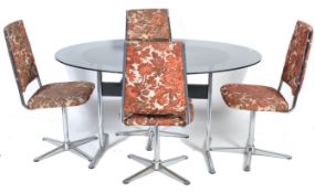 20TH CENTURY KERON DINING TABLE SUITE WITH CANTILEVER CHAIRS