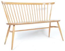 ERCOL LOVE SEAT MODEL 450 1960'S RETRO BENCH BY LUCIAN ERCOLANI
