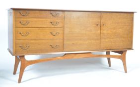 RARE ALFRED COX 1950'S WALNUT SIDEBOARD CREDENZA
