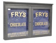 20TH CENTURY VINTAGE STYLE FRYS CHOCOLATE DISPLAY CABINET