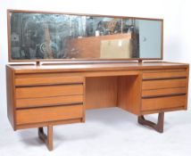 WILLIAM LAWRENCE 20TH CENTURY RETRO TEAK DRESSING TABLE