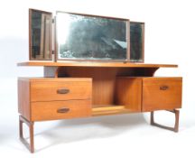 G PLAN QUADRILLE 1960'S TEAK WOOD DRESSING TABLE BY R. BENNETT