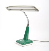 TRIDENT MODEL 993 MID 20TH CENTURY GOOSENECK TABLE LAMP