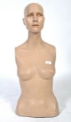 MID 20TH CENTURY VINTAGE SHOP ADVERTISING MANNEQUIN TORSO
