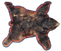 EARLY 20TH CENTURY TAXIDERMY BEAR SKIN RUG