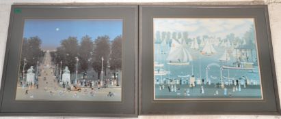 Michel Delacroix (French, b.1933) - Two 20th Centu