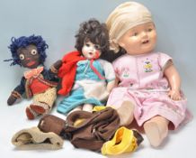 A vintage 20th Century Belgian composition doll ha
